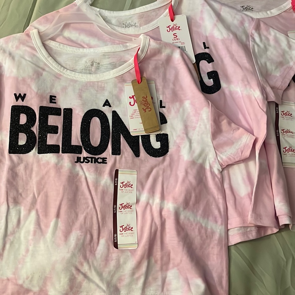 3 for $10 Justice girls T’s
